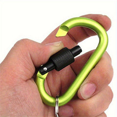 5pcs Aluminum Alloy Hanging Hook Buckle for Outdoor Camping Hiking Fishing