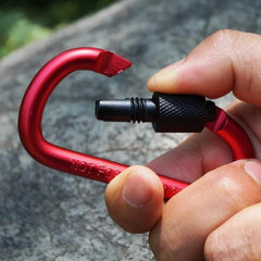 5pcs Aluminum Alloy Hanging Hook Buckle for Outdoor Camping Hiking Fishing