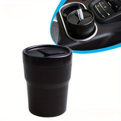 1pc Car Trash Bin Storage Can Cup Holder Garbage Bag