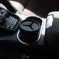 1pc Car Trash Bin Storage Can Cup Holder Garbage Bag