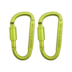 2pcs Heavy Duty Locking Carabiner Clips for Camping Hiking Hammock Backpack Dog