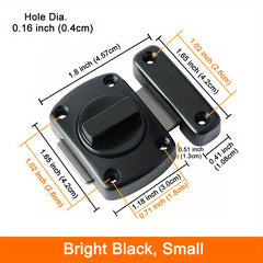 Home Security Door Lock Rotate Bolt Latch Gate Latches Slide Lock