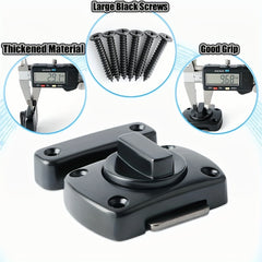 Home Security Door Lock Rotate Bolt Latch Gate Latches Slide Lock