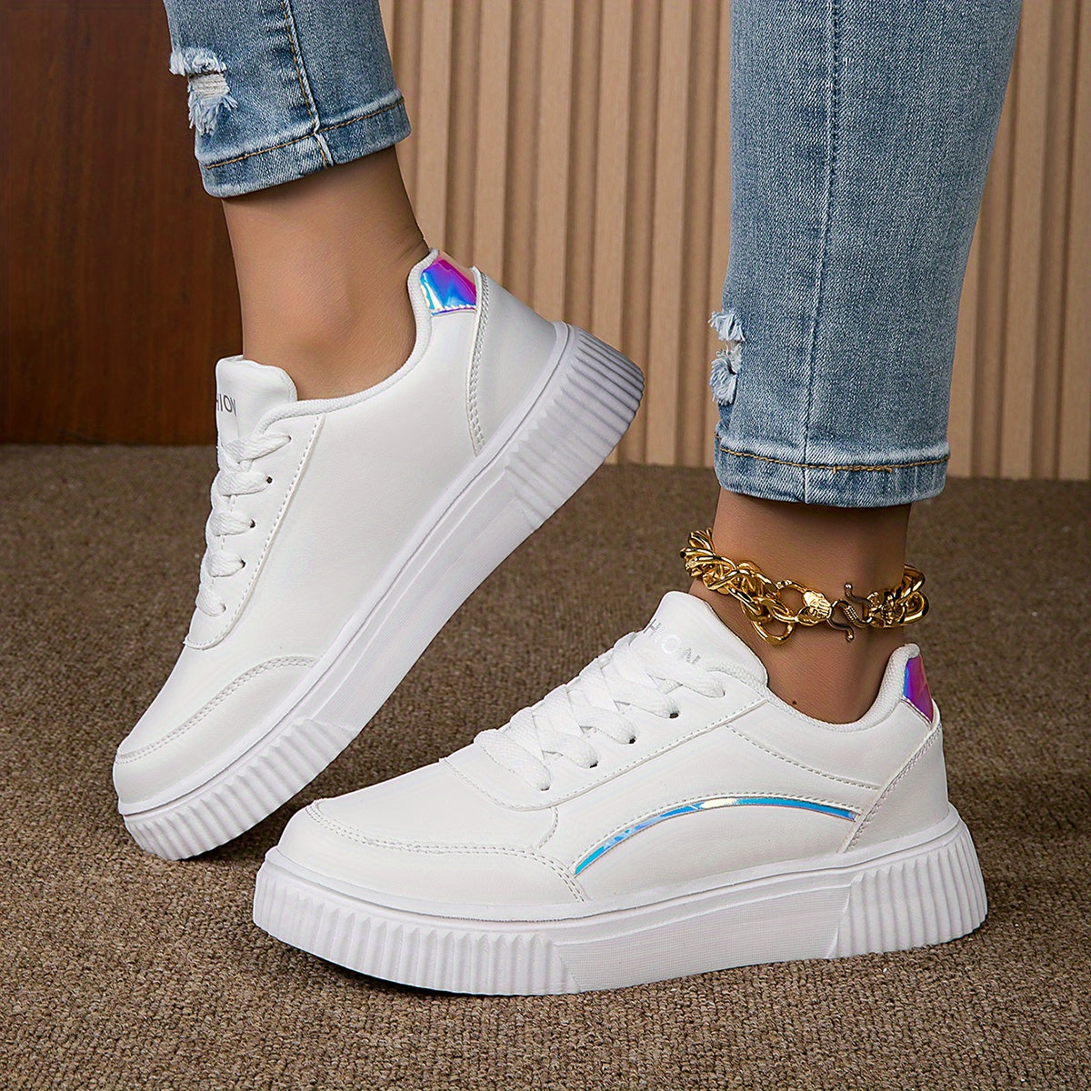 Women's Minimalist Skate Shoes Lightweight Flat Sport Shoes