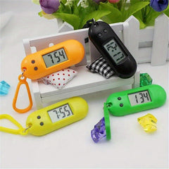 Keychain Pocket Watch LED Digital Student Youngsters Electronic Watch