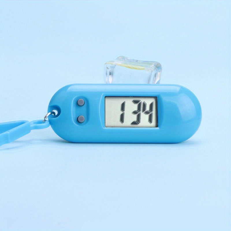 Keychain Pocket Watch LED Digital Student Youngsters Electronic Watch