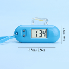 Keychain Pocket Watch LED Digital Student Youngsters Electronic Watch