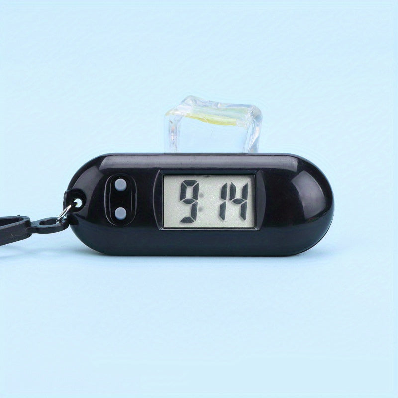 Keychain Pocket Watch LED Digital Student Youngsters Electronic Watch