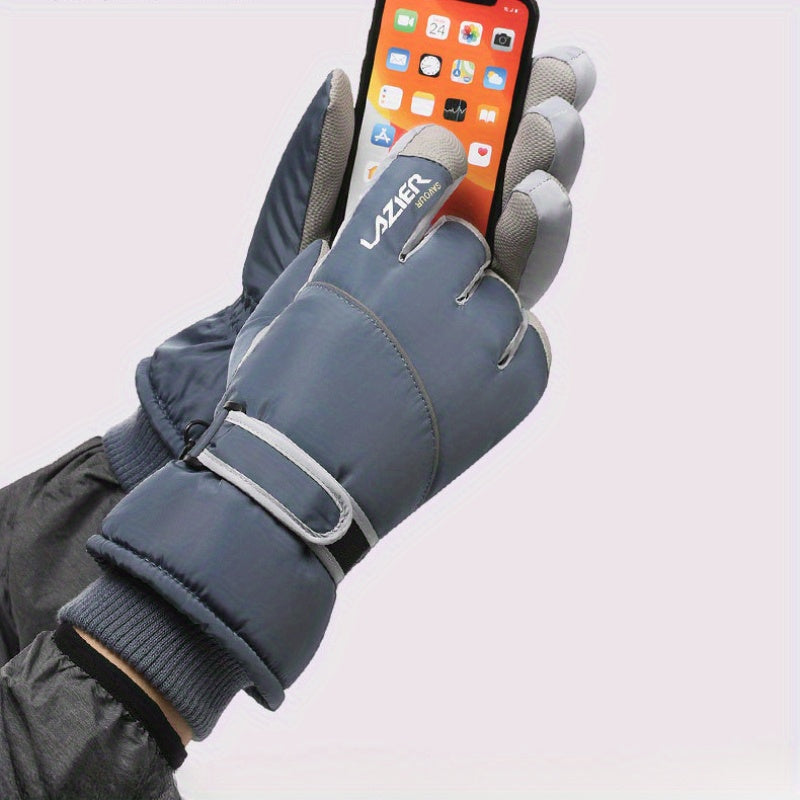 Waterproof Touchscreen Snowboard Gloves 20 Winter Warm Snow Gloves
