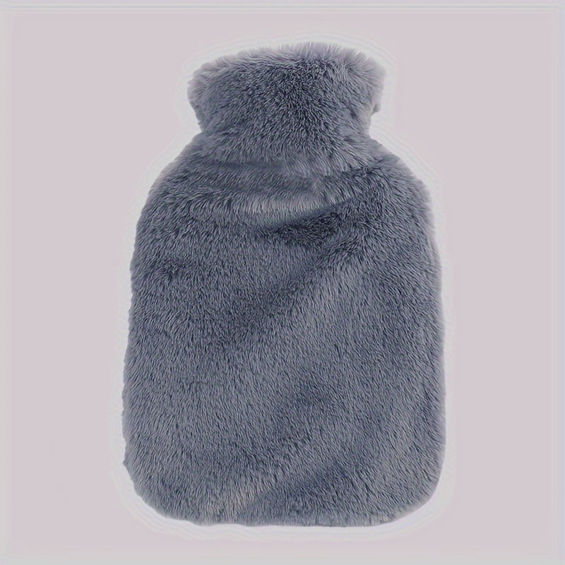Plush Cover Hot Water Bag Natural Rubber 33-81oz 67-63oz