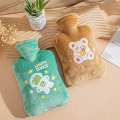 1pc Hot Water Bag PVC Material Explosion Proof Hand Warmer