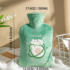 1pc Hot Water Bag PVC Material Explosion Proof Hand Warmer