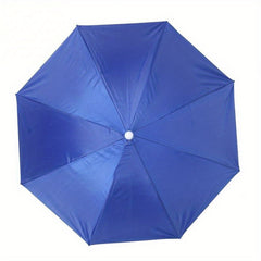 Outdoor Windproof Folding Hat Umbrella