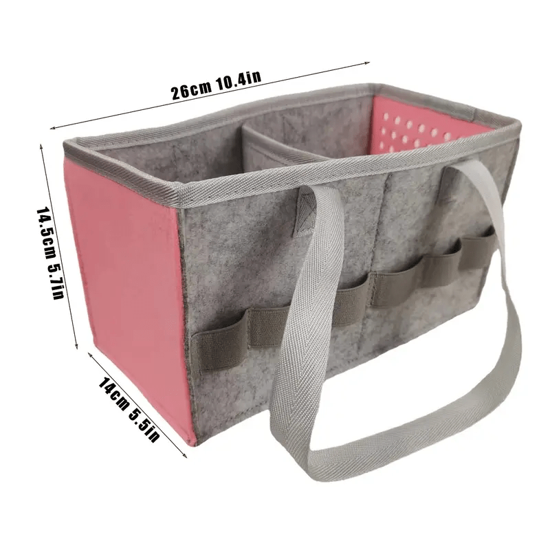 Foldable Carrying Box Outdoor Travel Felt Cloth Case Storage Bag