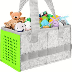 Foldable Carrying Box Outdoor Travel Felt Cloth Case Storage Bag