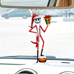 Merry Christmas Acrylic Pendant Car Accessory for Rearview Mirror Decoration