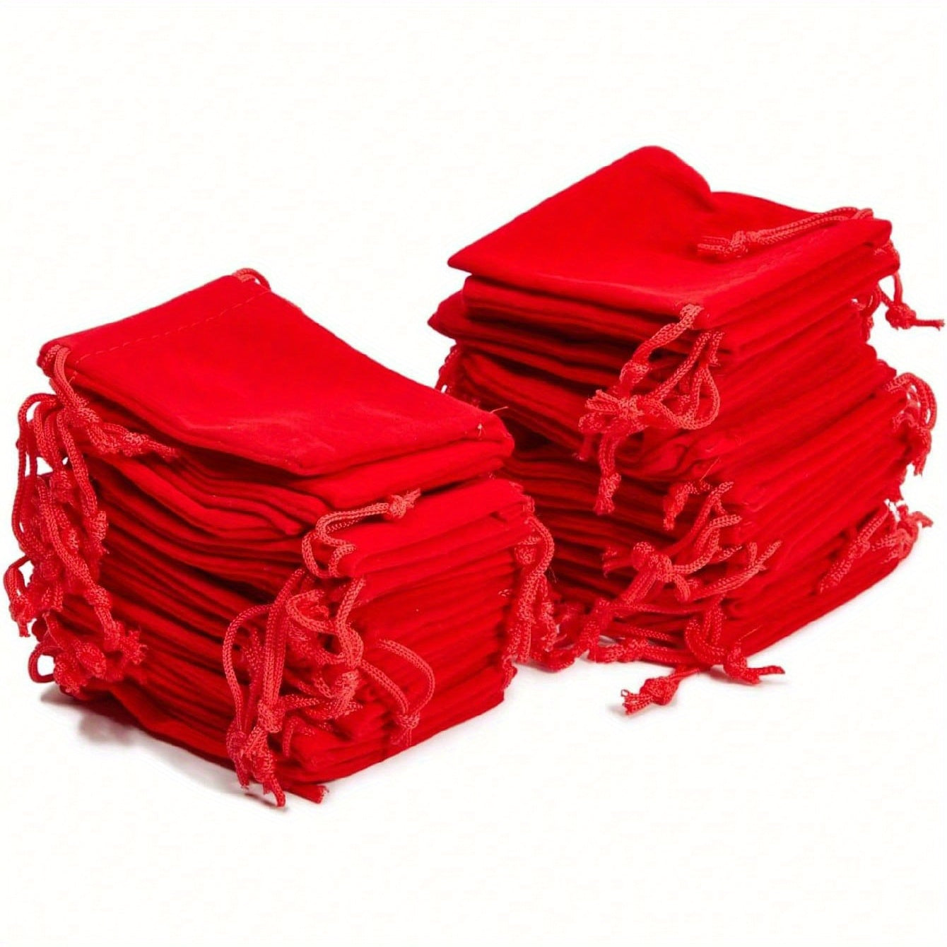 Velvet Jewelry Pouch & Gift Bag Set - 10pcs/2
