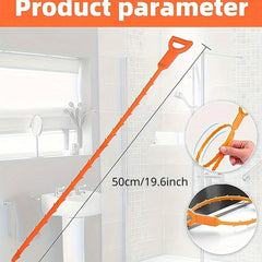 5pcs Drain Clog Remover Snake Hair Catcher Tool