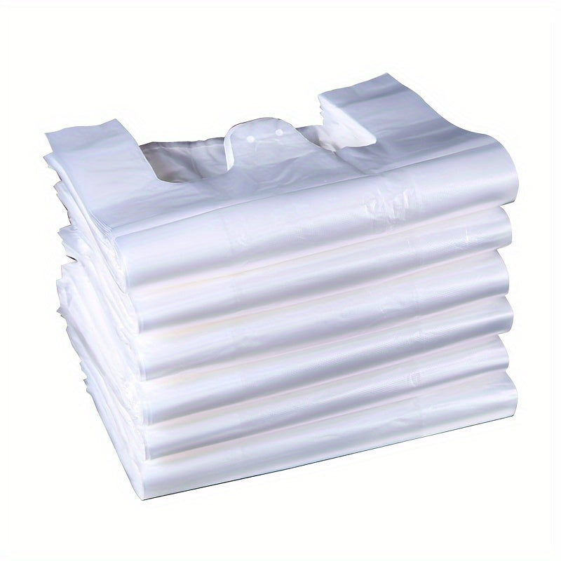 200pcs Clear Plastic Bags for Stores and Supermarkets