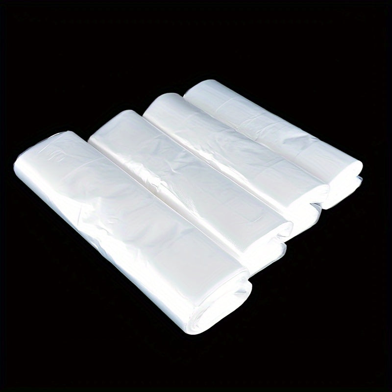 200pcs Clear Plastic Bags for Stores and Supermarkets