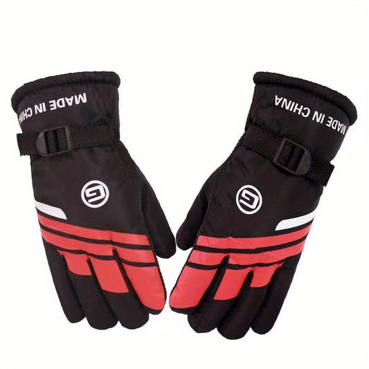 Winter Warm Skiing Gloves Outdoor Sports Cycling Coldproof Gloves