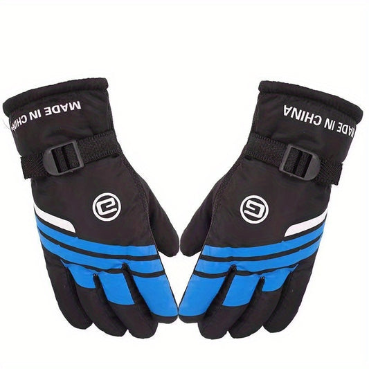 Winter Warm Skiing Gloves Outdoor Sports Cycling Coldproof Gloves