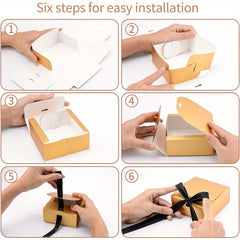 10 Gift Boxes With Lids For Christmas Birthday Party Graduation