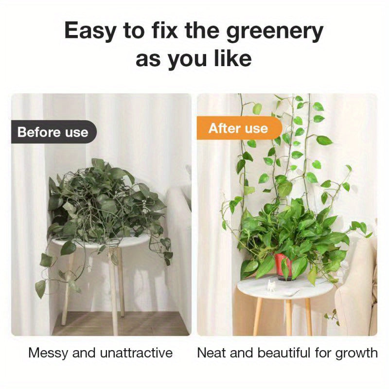 Snail Garden Plant Clips Greenhouse Support Plastic Ring