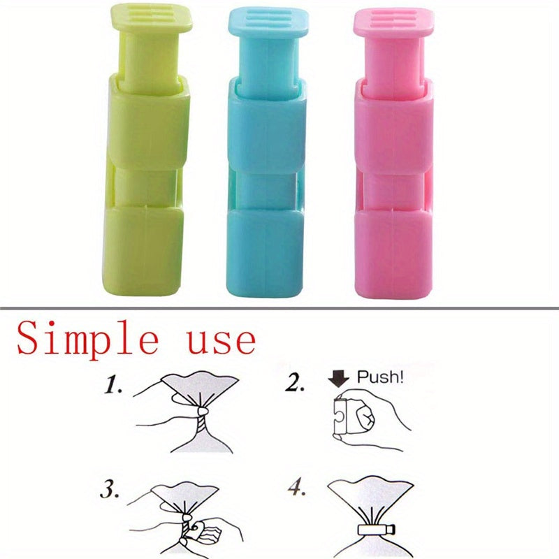6PCS Bread Sealing Clips for Food Preservation & Storage