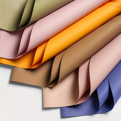 20 Pack Solid Style Wrapping Paper Origami Paper DIY Flower Bouquet Material