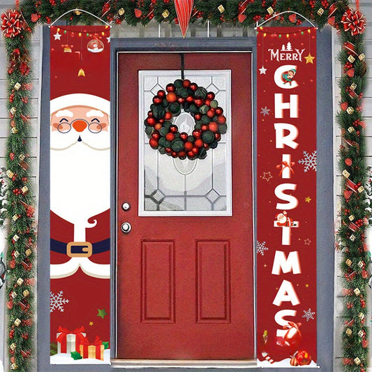 Christmas Santa Claus Door Hanging Decoration