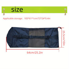 Yoga Mat Storage Bag 8mm Drawstring Net Bag