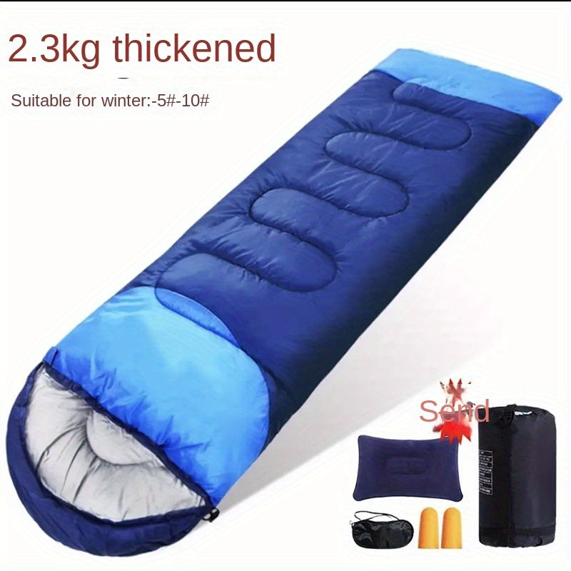 Thickened Warm Sleeping Bag for Camping
