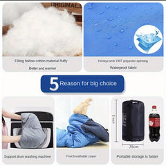 Thickened Warm Sleeping Bag for Camping