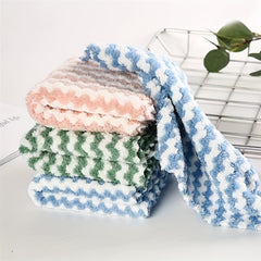 10/20pcs Strong Water Absorbing Washing Towel Random