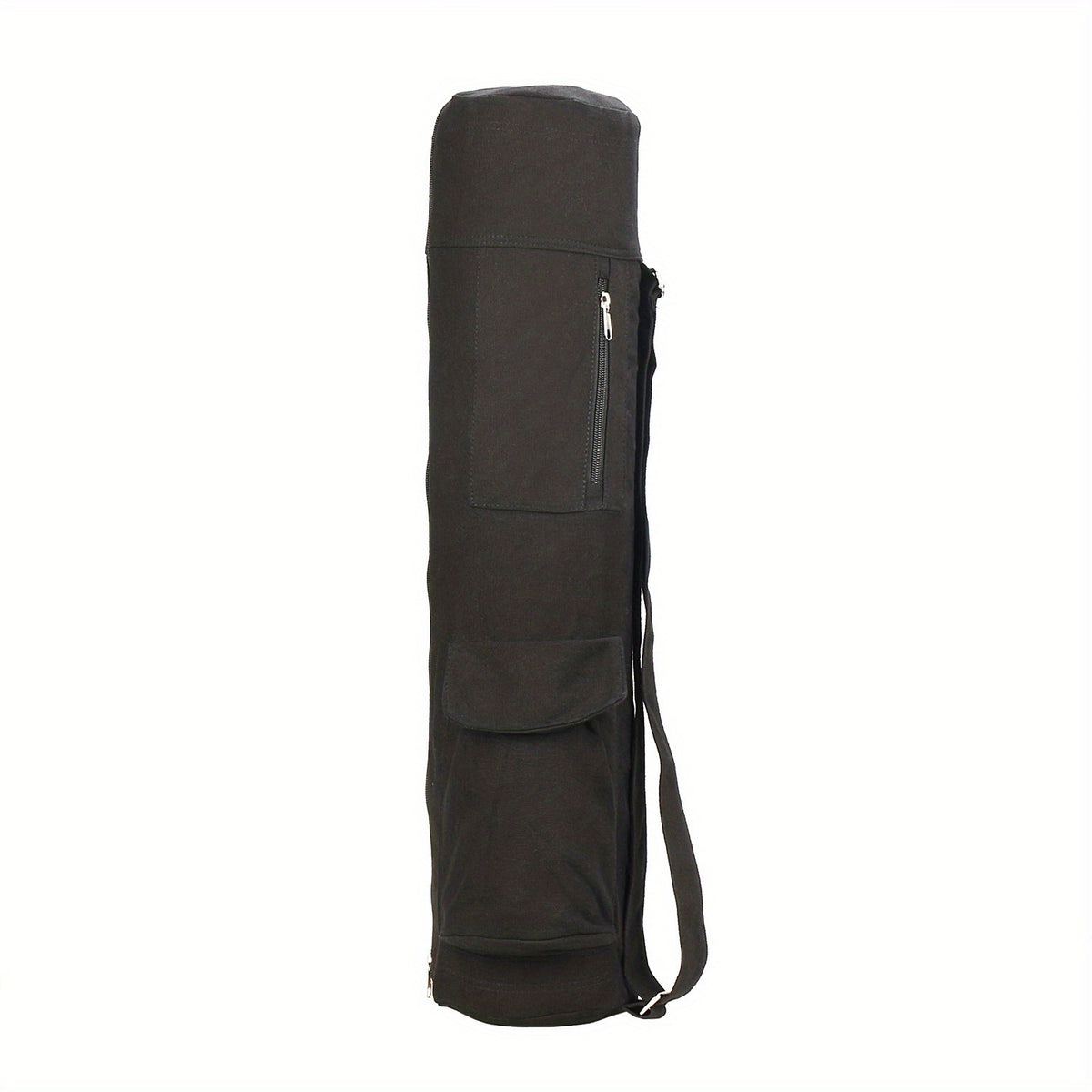 Canvas Yoga Mat Storage Bag Fitness Backpack