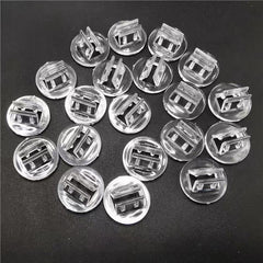 20pcs Transparent Plastic Cards Stand for Board Games Cards Display