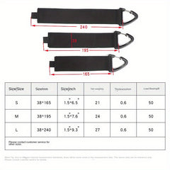 Heavy Duty Storage Straps for Hoses and Cables Organization
