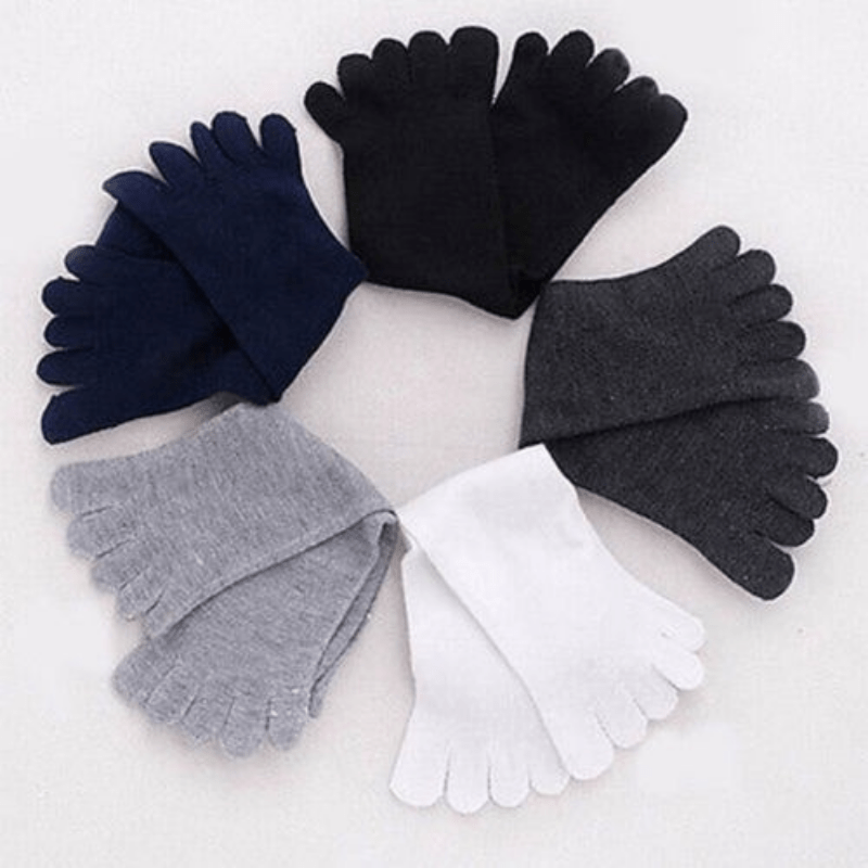 Five Toe Sports Socks Short Crew Socks Men Women