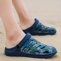 Unisex Camouflage Lightweight Comfy Garden Clogs