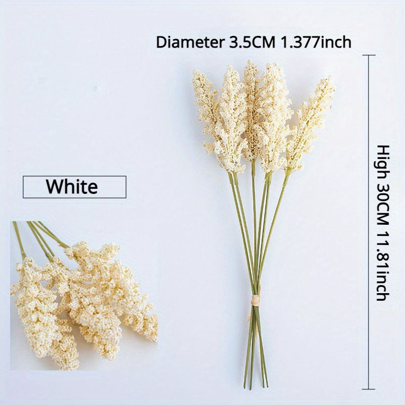 6pcs Wheat Ears Flower Arrangement for Wedding Photography
