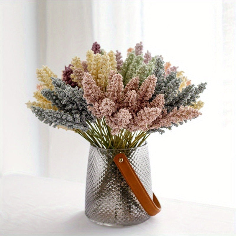 6pcs Wheat Ears Flower Arrangement for Wedding Photography