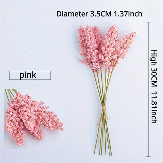 6pcs Wheat Ears Flower Arrangement for Wedding Photography