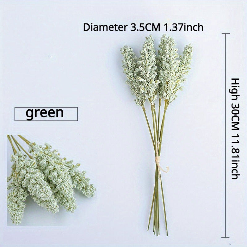 6pcs Wheat Ears Flower Arrangement for Wedding Photography