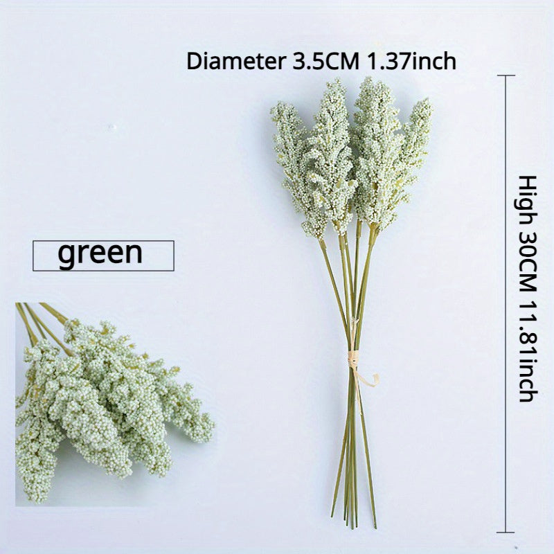 6pcs Wheat Ears Flower Arrangement for Wedding Photography