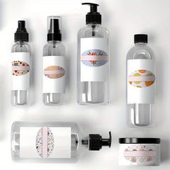 3pcs Cosmetic Sticker Gift Label Perfume Bottle Essential Sticker
