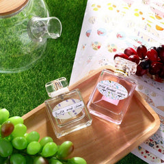 3pcs Cosmetic Sticker Gift Label Perfume Bottle Essential Sticker