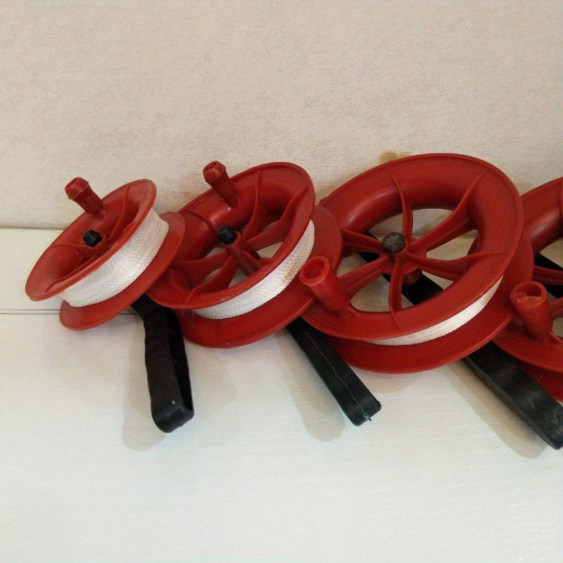 Large Red Plate Cotton Kite Line Wheel
