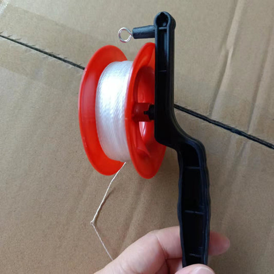 Large Red Plate Cotton Kite Line Wheel