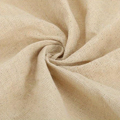 Large Linen Needlework Fabric for Garment Craft Flower Pot Decoration